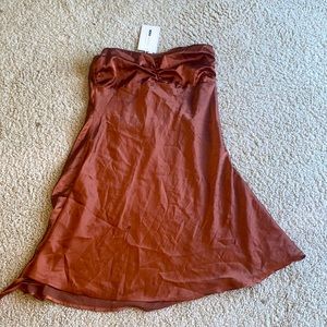 Fashion Nova silk mini dress